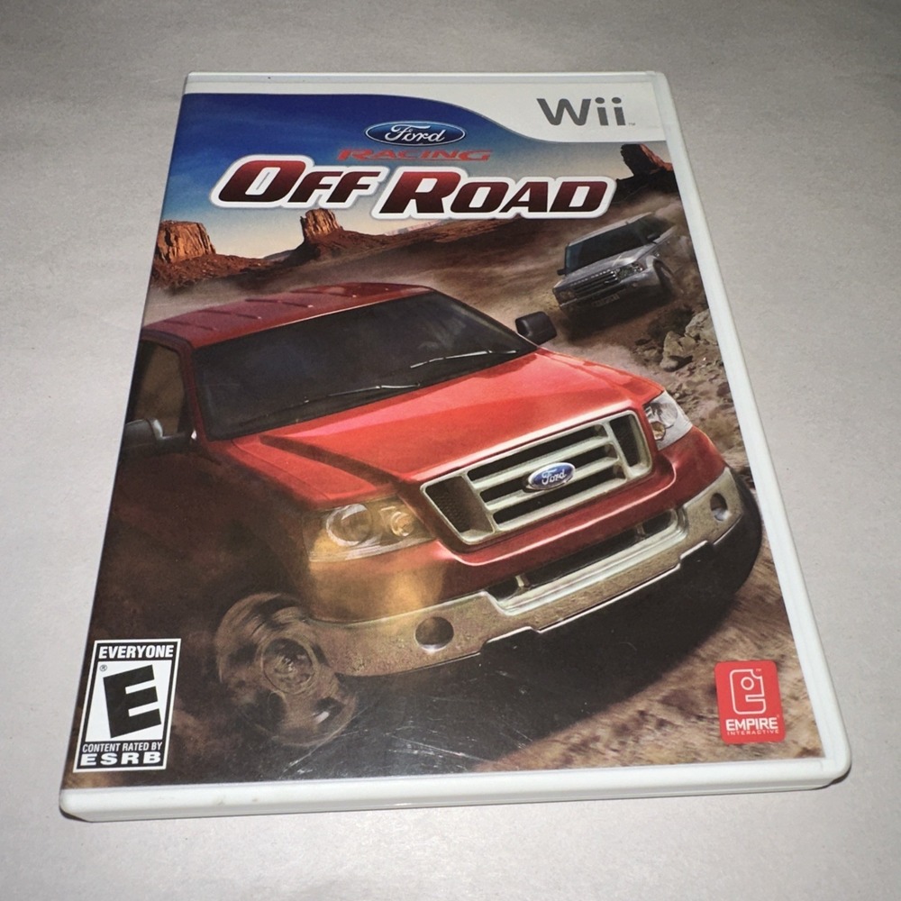 Ford Racing: Off Road (Nintendo Wii, 2008) Complete CIB Near Mint Condition